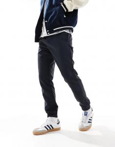 Брюки French Connection Utility Tech с манжетами темно-синего цвета