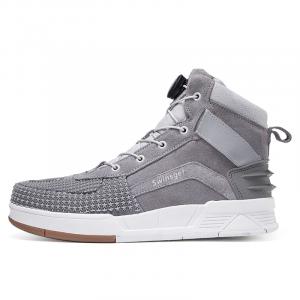 Swinsger Серые противоскользящие велотуфли унисекс с высоким голенищем, цвет Gray