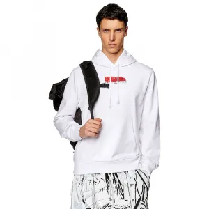 Худи Diesel Ginn K37, белый