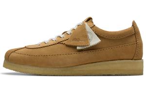 Clarks Мужские повседневные туфли с низким верхом, коричневые