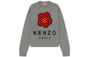 свитшот женский Kenzo, темно-серый