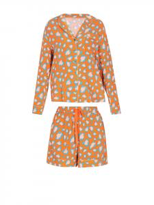 Faina Женская пижама оранжевого цвета