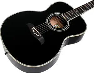 Акустическая гитара Oscar Schmidt OF2B Folk-Style с верхней декой из ели и грифом из махагони, 6 струн