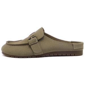 Закрытые тапочки для женщин TASMAN AUS, оливковый