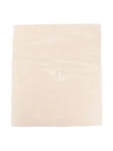 Одеяло с вышитым логотипом Nanan, бежевый