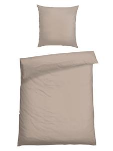 Schiesser Комплект постельного белья из атласа "Элла" бежевого цвета