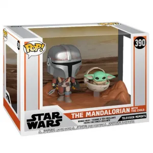 Фигурка Funko Star Wars Mandalorian: Мандалорец и ребенок, мультиколор