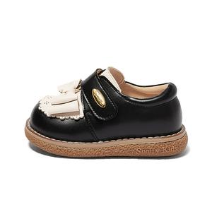 Износостойкие поддерживающие низкие детские туфли для младенцев и малышей Snoffy, черный