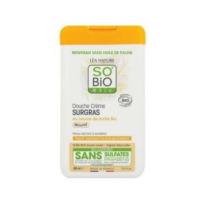 Насыщенный крем для душа с маслом ши, 450 мл So'Bio Etic Żele i kremy pod prysznic