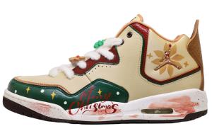 Jordan Кроссовки для баскетбола Courtside 23 Mid top устойчивые к истиранию винтажные унисекс Brown