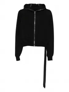 Толстовка с капюшоном на молнии Rick Owens DRKSHDW, черный