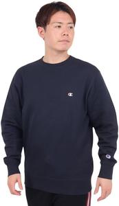 Толстовка Champion с круглым вырезом SC3-Y035, унисекс, для взрослых, темно-синий