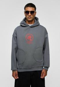 Худи Lucy & Sam PRINTED, Smoked/Grey