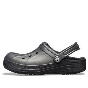 Сандалии Crocs Classic Clog Crocs Stay Warm Wear-Resistant Sports Unisex Black Sandals, черный