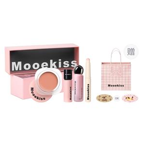 Набор косметики resolute love box легко растушевывающаяся натуральная блестящая помада с стойким покрытием комплект из 4 предметов Mooekiss