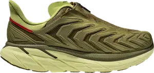 Кроссовки Project Clifton 'Avocado Dark Citron', зеленый