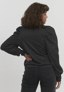 Топ с длинными рукавами PZDUNNE PULZ, черный