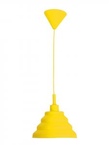 Näve Подвесной светильник "Кара" желтого цвета - (В)120 x Ø 24 см