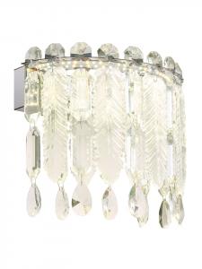 Настенный светильник "KLUNKA" серебристого цвета