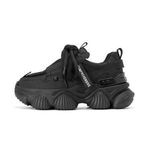 Низкие массивные кроссовки 7 см женские AOKANG, экрю