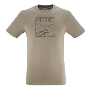 CIMAÏ CLIMB TS SS M Мужская футболка Millet, бежевый