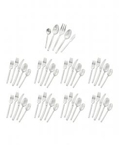 Набор столовых приборов Opus Satin из нержавеющей стали 18/10, 45 предметов, на 8 персон ZWILLING, серебро