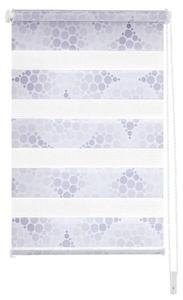 Рулонные шторы GARESA Klemmfix, 80x150x6 см цвет weißer stoff mit grauen kreisen