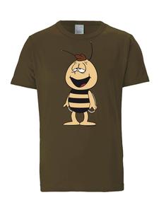Logoshirt Футболка Maya the Bee - Willy оливково-зеленого цвета