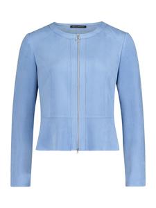 Betty Barclay Короткий пиджак с застежкой-молнией лазурного цвета