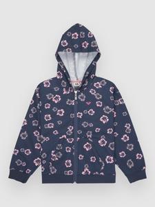Толстовка Roxy Twenty Five Miles Brshd Kids Hoodie, vintage indigo shes cute