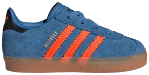 Кроссовки adidas Gazelle Comfort Closure El I 'Focus Blue Solar Orange', синий