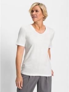 Рубашка с короткими рукавами цвета экрю WITT WEIDEN