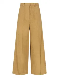 Брюки с поясными петлями Low Classic, бежевый