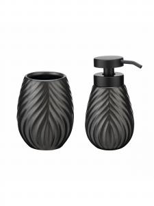 Wenko Комплект для ванной 'Idro' в цвете антрацит