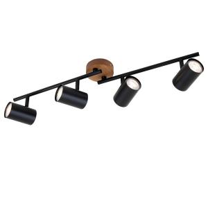 Потолочный светильник Briloner Muritz, железо - 4 пламени