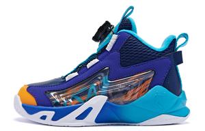 Детская повседневная обувь для дошкольников, кроссовки, кроссовки Qiaodan, цвет Calm Blue/Peach Tangerine