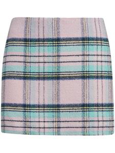 Клетчатая мини-юбка Jucca approved, розовый
