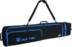 Мягкая сумка для сноуборда AUMTISC для авиаперелетов, сумки для сноуборда с карманами для снаряжения, доступные размеры: 155 см | 165 см | Ajustblae 156-181 см, Black