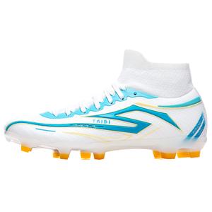 Saibi Футбольные бутсы унисекс с высоким верхом, белые, синие/вишнево-розовые/черные, воинственные/таро-фиолетовые