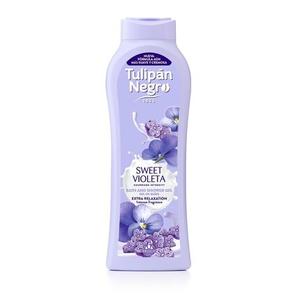 Tulipan Negro Tulipan Black Bath Gel с ароматом фиалки Extra Relaxation 650 мл