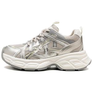 GOLDLION Женские низкие массивные кроссовки Beige Gold, цвет Beige Gold