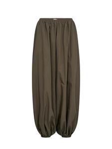 Co'couture Зауженные шаровары 'Acasia' в темно-зеленом цвете