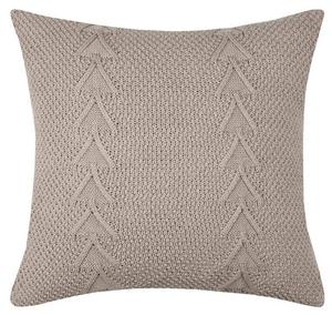 Декоративная подушка STOF MEGEVE, бежевый - натуральное волокно - 40 x 2 x 40 см