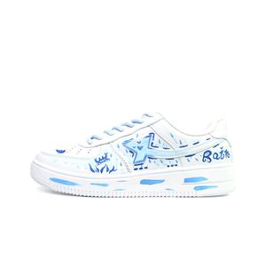 Кроссовки Air Force One, износостойкие, легкие, нескользящие, низкие, для скейтбординга, унисекс, цвет морской соли XTEP, Sea Salt Blue