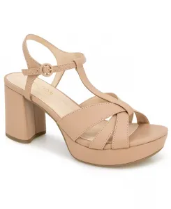 Женские сандалии на платформе Reina Kenneth Cole Reaction, коричневый/бежевый