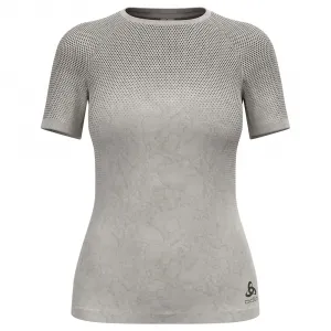 Базовый слой Odlo Performance Light Rain Dye short sleeve, зеленый