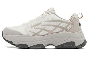 Скользоустойчивые дышащие легкие женские низкие повседневные кроссовки Beige Brown QIAODAN