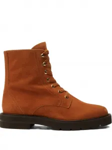 Ботинки на шнуровке Mila Lift Stuart Weitzman, коричневый