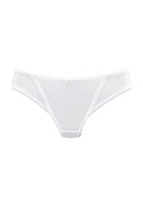 Стринги Camille, кайма, однотонные, для женщин S.Oliver, кремовый