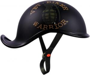 Шлем SDFGDFD в стиле ретро, черный